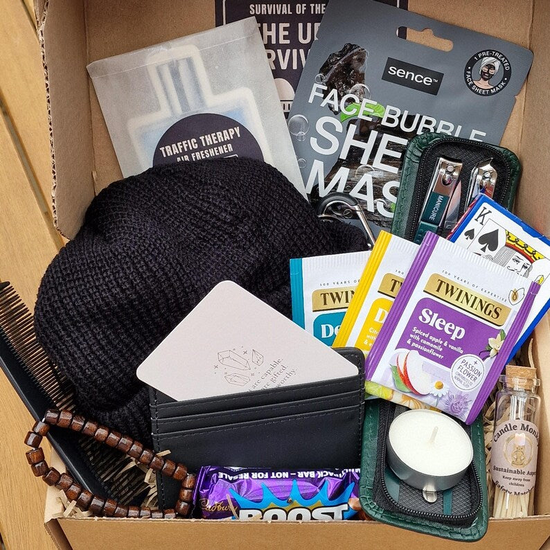 Urban Survival Kit for Men – Grooming, Relaxation & Lifestyle Gift Box Hamper Free UK Delivery