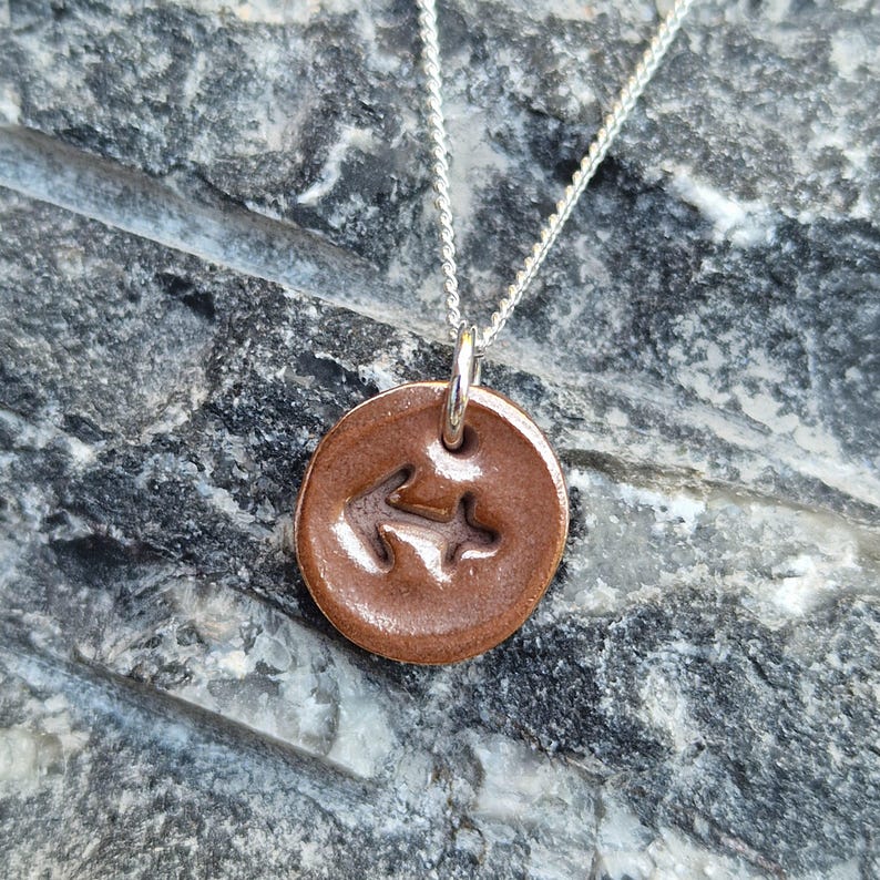 Handmade Zodiac Pendant Necklace, Libra / Scorpio Star Sign, Copper Astrology Jewellery, Birthday Gift