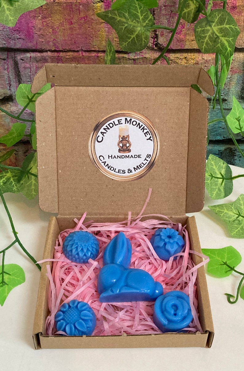 Fresh Spring Fragrances Bunny Rabbits Wax Melts Fresh Herbal Floral fragrances Free UK Post