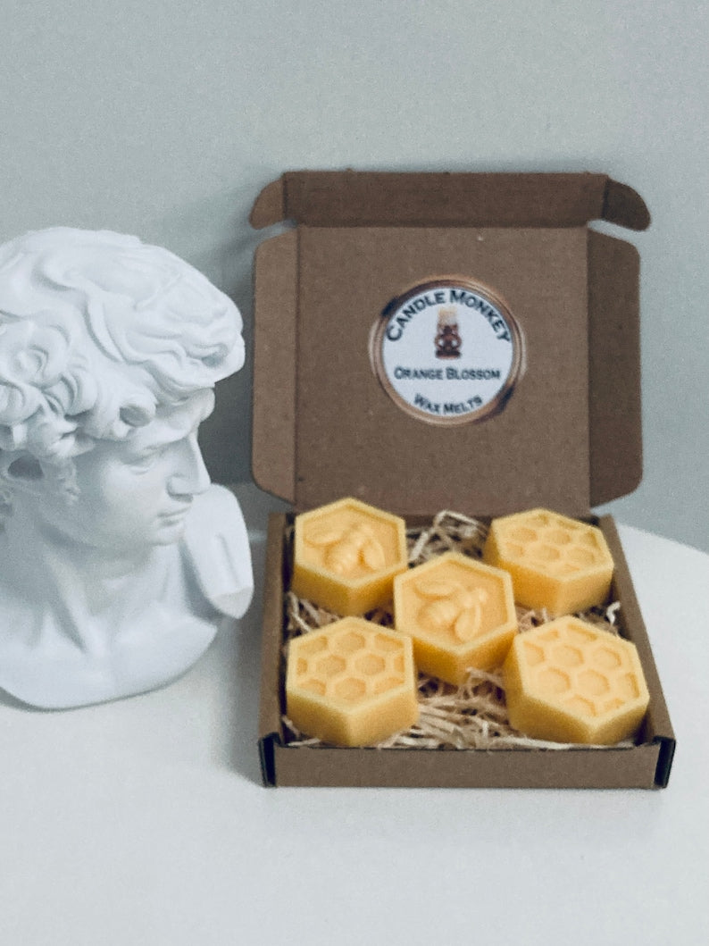 Malone Honeycomb Wax Melts Wood sage and Sea salt, Orange Blossom, Pear & Freesia, Lavender, Lime Basil Mandarin Letterbox Gift Free UK Post