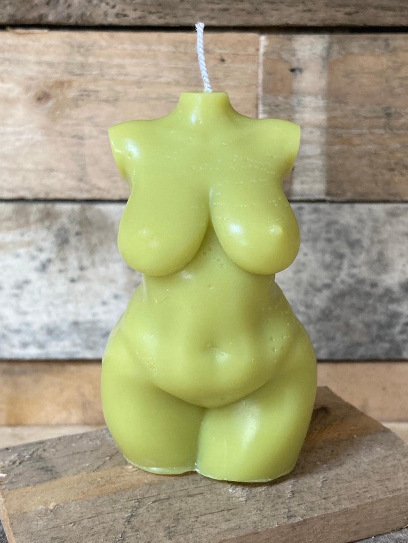 Rubens Hélène Hand Made Curvy Body Torso Natural Beauty Renaissance Art Sculpture Natural Goddess Soy Candle Bespoke Scent Free UK Post