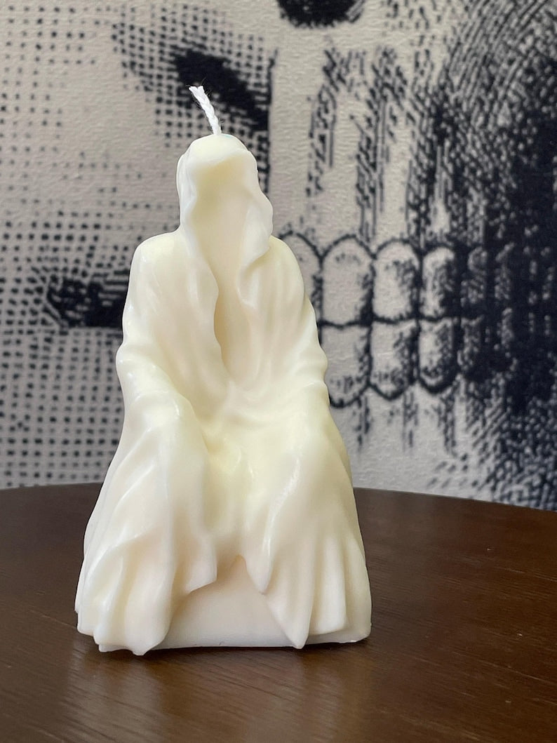 Traitor Historical Victorian Gothic Hollow Monk Candle Choice Of Fragrances Handmade in Leicestershire