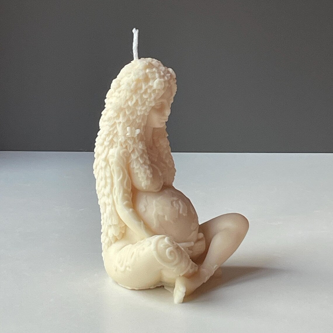 Mother Earth Large Candle – Gaia Ritual Candle | Ancient Pagan & Wiccan Traditions Made in Leicestershire