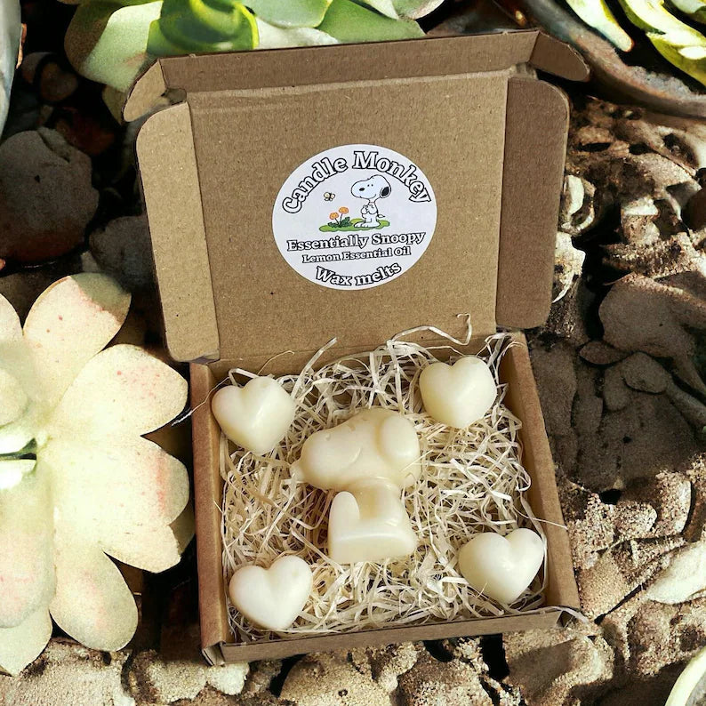 Homemade Essentially Snoopy Natural Essential Oils Wax Melts Collection in Gift Box Free UK Post