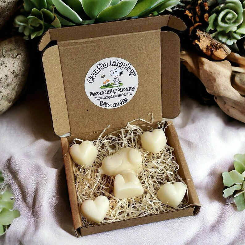 Homemade Essentially Snoopy Natural Essential Oils Wax Melts Collection in Gift Box Free UK Post
