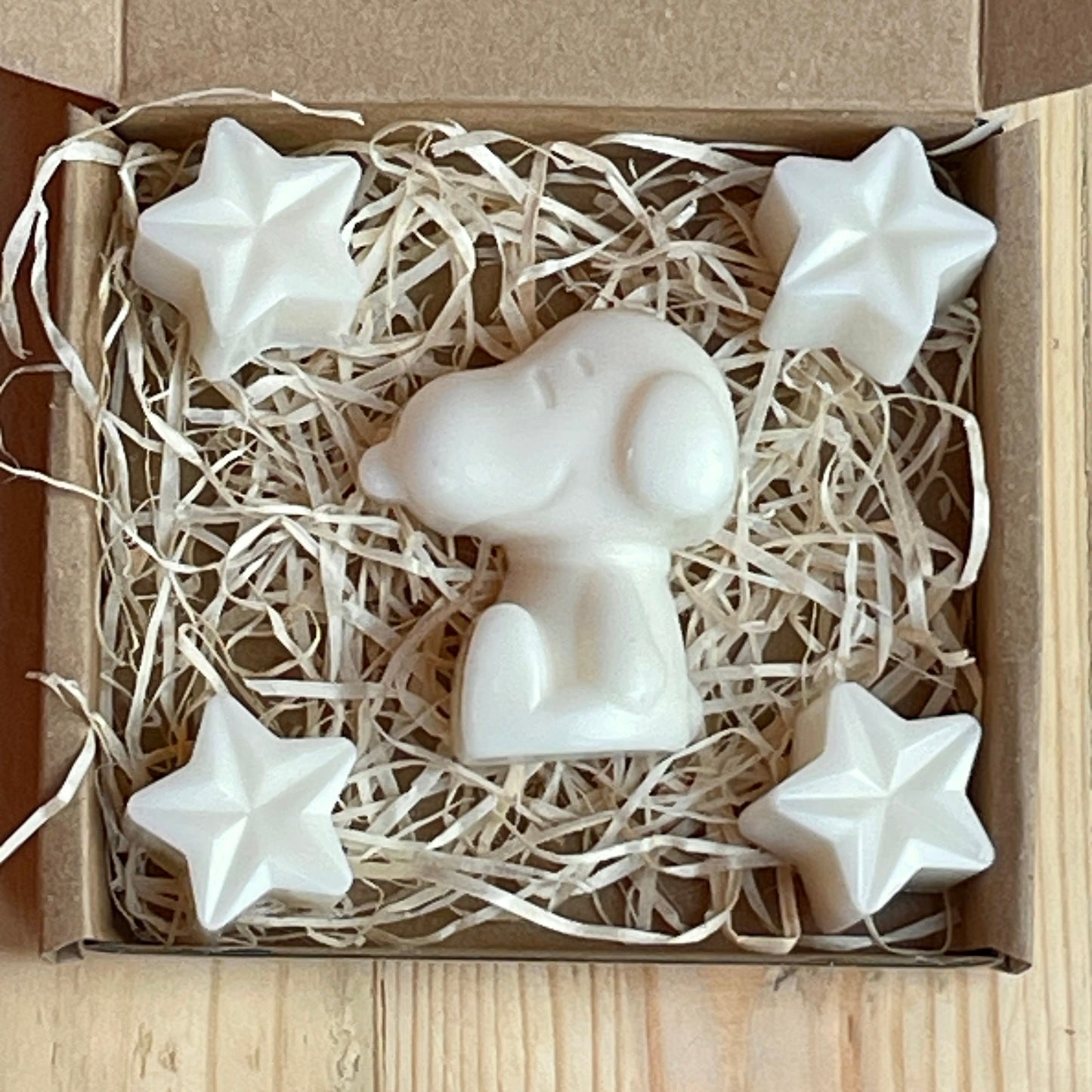 Homemade Snoopy's Christmas Wax Melts Collection in Gift Box Free UK Post