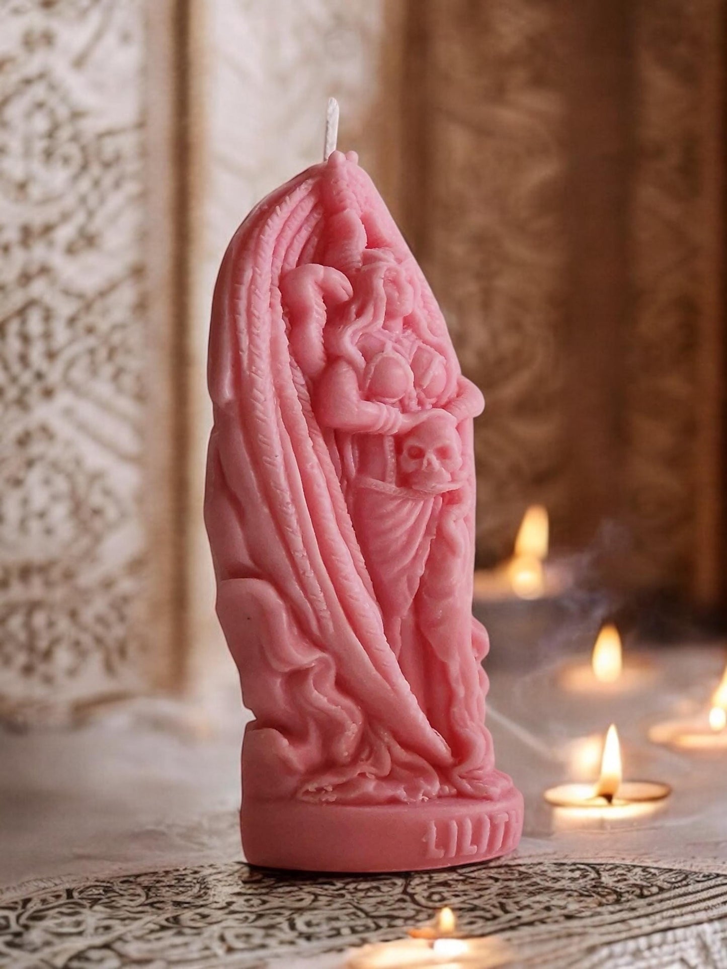 Lilith Awaken the Night Soy Wax Candle Made To Order In Choice of Colour & Fragrance or Essential Oils Free UK Post