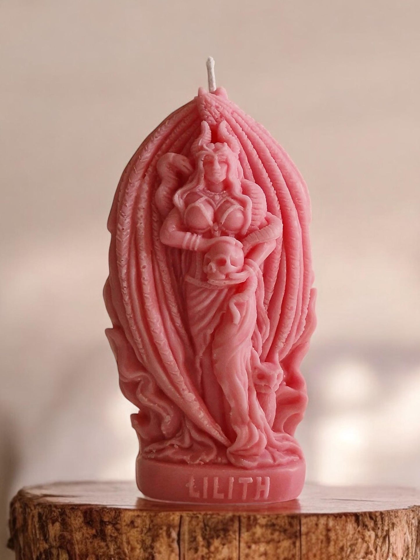 Lilith Awaken the Night Soy Wax Candle Made To Order In Choice of Colour & Fragrance or Essential Oils Free UK Post