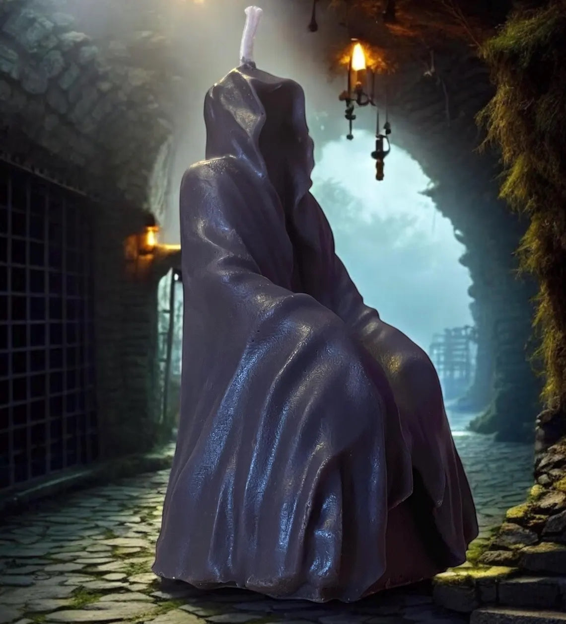 Traitor Historical Victorian Gothic Hollow Monk Candle Choice Of Fragrances Handmade in Leicestershire