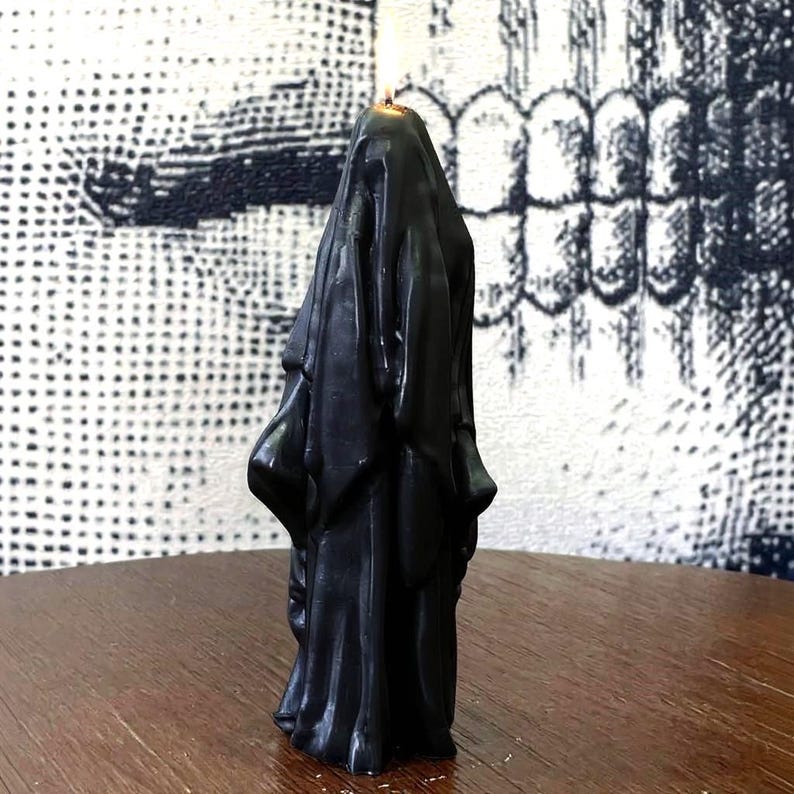 Mausoleum Collection- Spectre, Handmade Candle to order 70 Scents Free UK Post