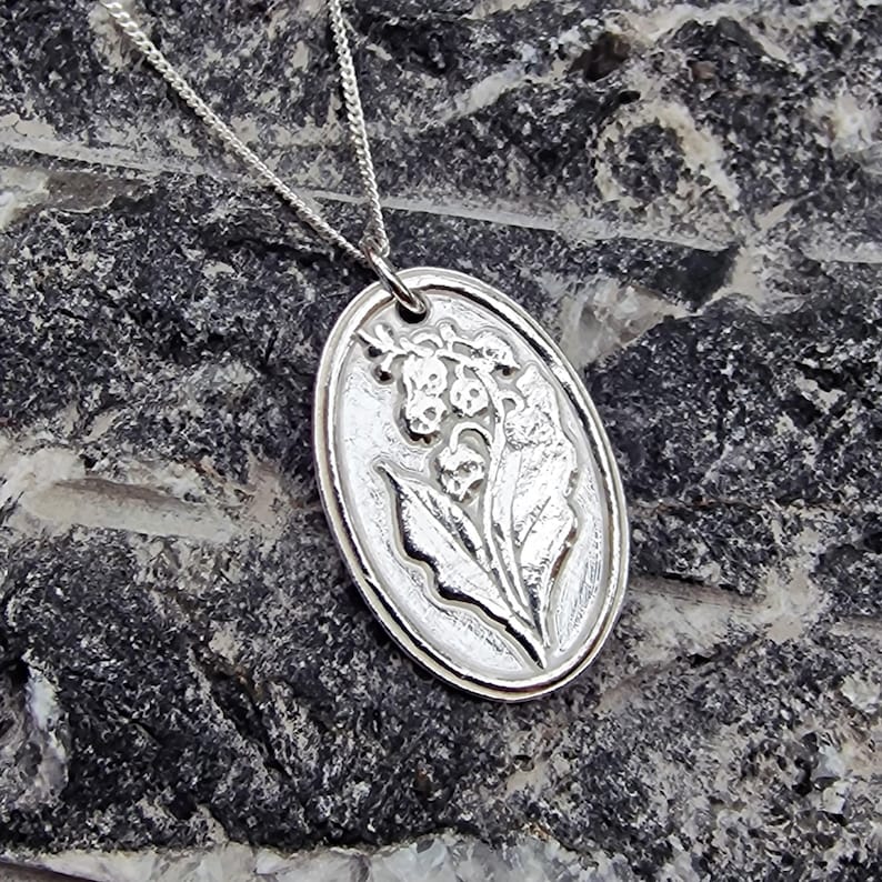 Belladonna – Sterling Silver, Copper Or Bronze Pendant, Gothic Botanical Necklace, Handcrafted Dark Floral Jewellery