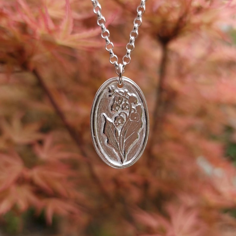 Belladonna – Sterling Silver, Copper Or Bronze Pendant, Gothic Botanical Necklace, Handcrafted Dark Floral Jewellery