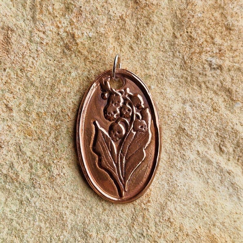 Belladonna – Sterling Silver, Copper Or Bronze Pendant, Gothic Botanical Necklace, Handcrafted Dark Floral Jewellery