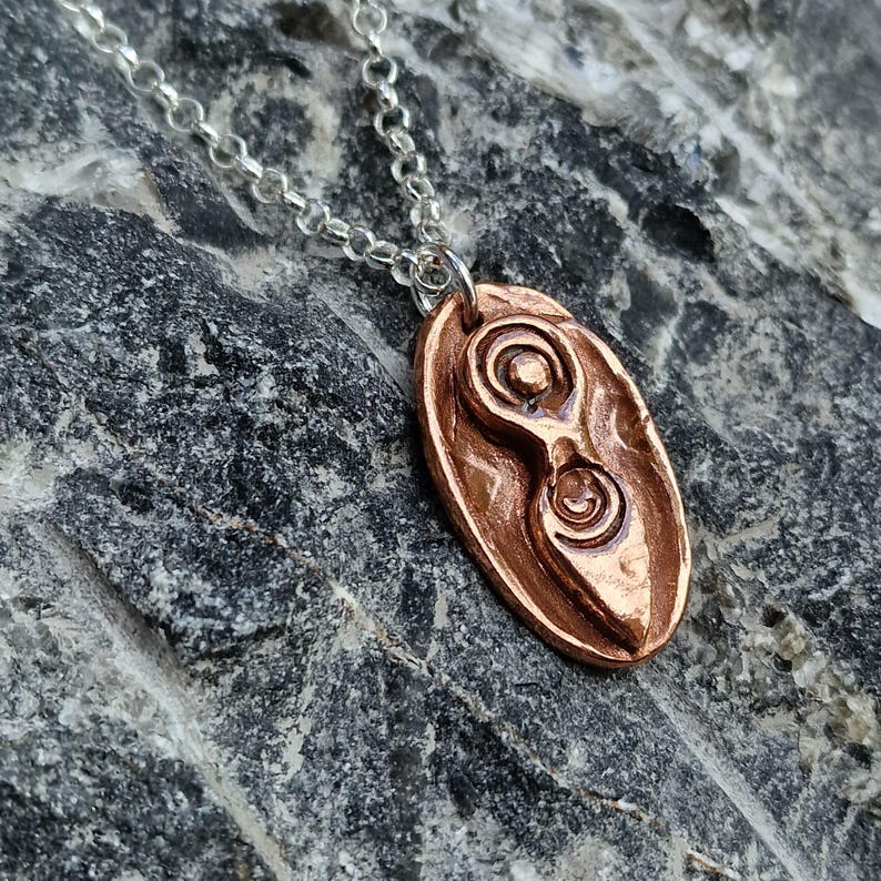 Fertility Goddess Pendant – Handmade Sacred Feminine Necklace In Sterling Silver, Copper Or Bronze Spiritual Jewellery Gift