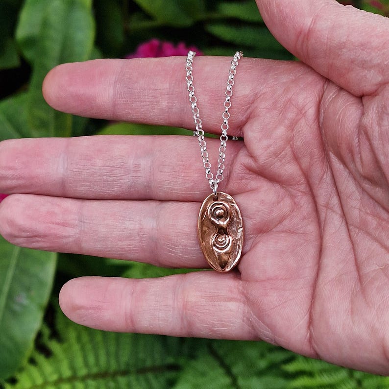 Fertility Goddess Pendant – Handmade Sacred Feminine Necklace In Sterling Silver, Copper Or Bronze Spiritual Jewellery Gift