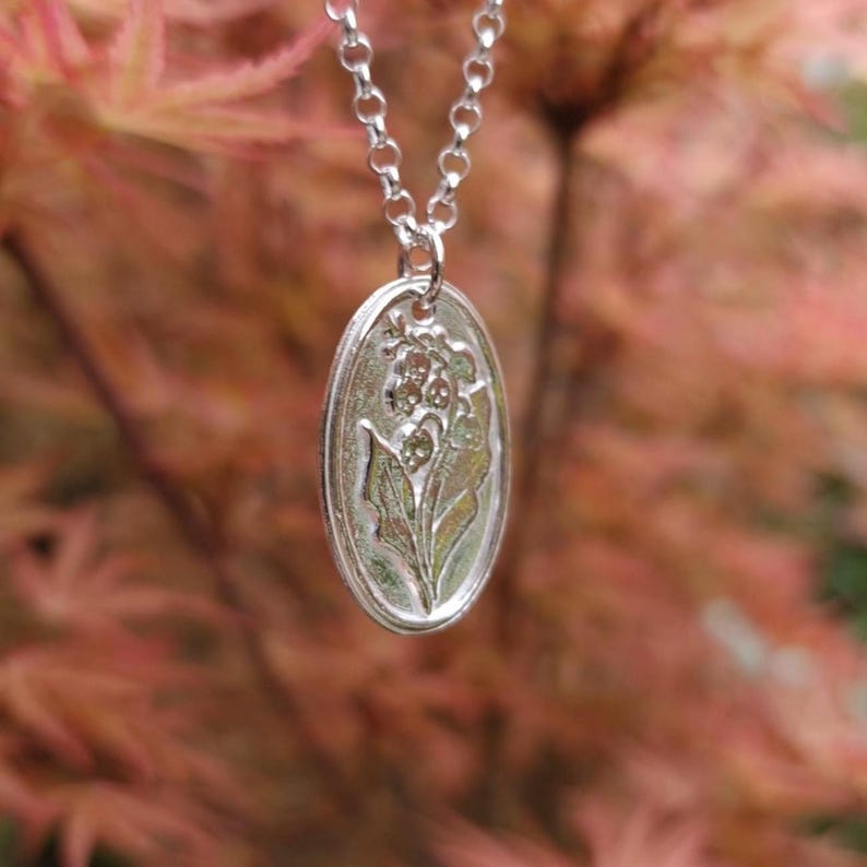 White Boar Forge Belladonna – Sterling Silver Pendant, Gothic Botanical Necklace, Handcrafted Dark Floral Jewellery