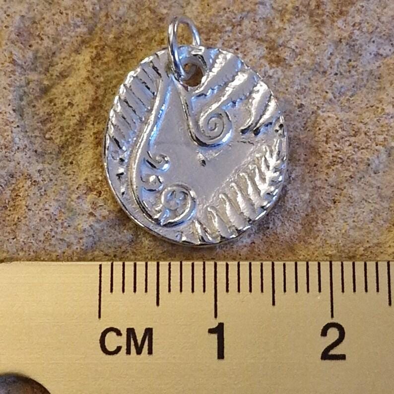 Bracken Copper, Sterling Silver Or Bronze Organic Pendant Handmade Botanical Fern Necklace, Nature-Inspired Woodland Jewellery