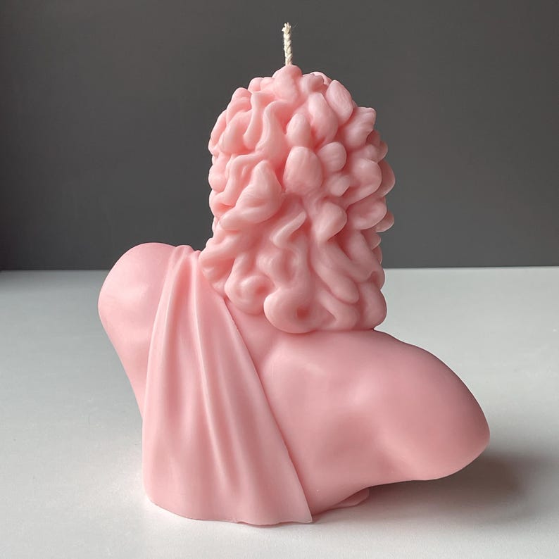 Zeus Jupiter God Large 700g Candle Thunder and Sky Handmade Greek & Roman Mythology Decor Free UK Post