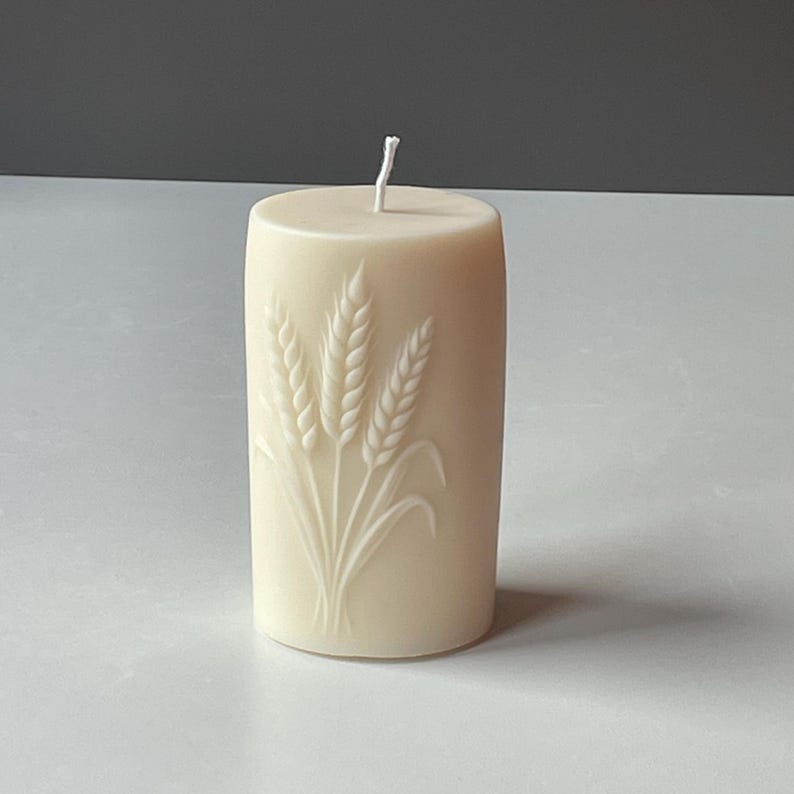 Harvest Sheaf Candle – Pure Soy Wax Relief | Pagan & Seasonal | Soy Wax Handmade in Leicestershire Free Post To UK