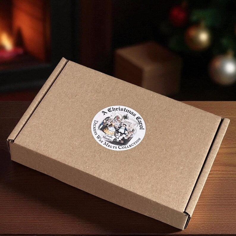 A Christmas Carol Soy Wax Melts Gift Set – Dickens Christmas Collection, Victorian Christmas Scents, Handmade Festive Gift- Free UK Delivery