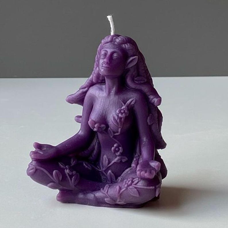Beltane Goddess Candle – Ritual Candle | Ancient Pagan & Wiccan Traditions Made in Leicestershire