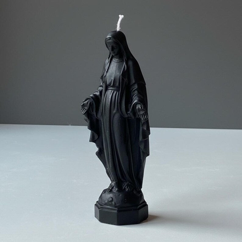 Virgin Mary Devotion Candle – Pure Soy Wax | Handmade in Leicestershire Free Post To UK