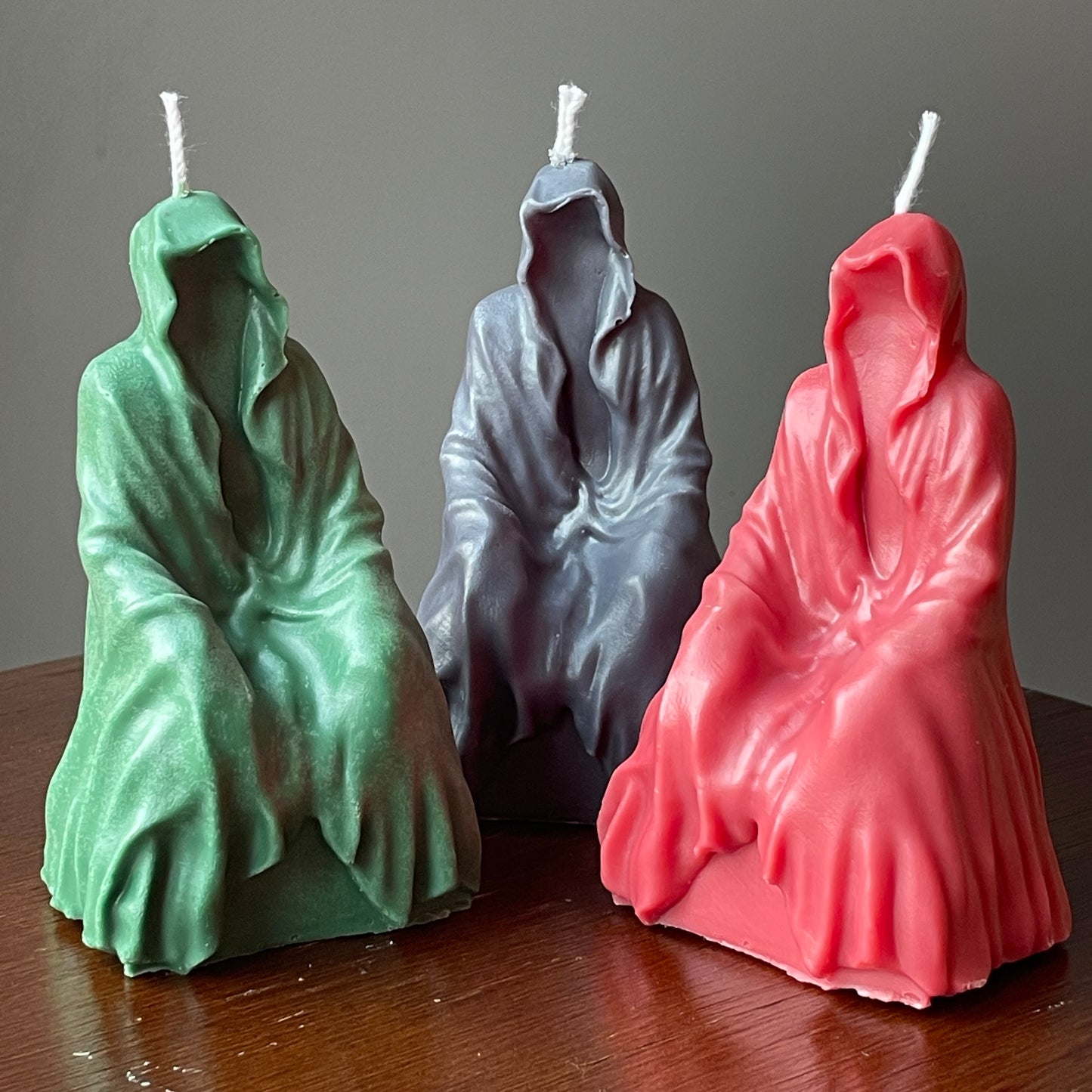 The Traitors Historical Victorian Gothic Hollow Monk Grim Reaper Candle Choice Of Fragrances Handmade in Leicestershire