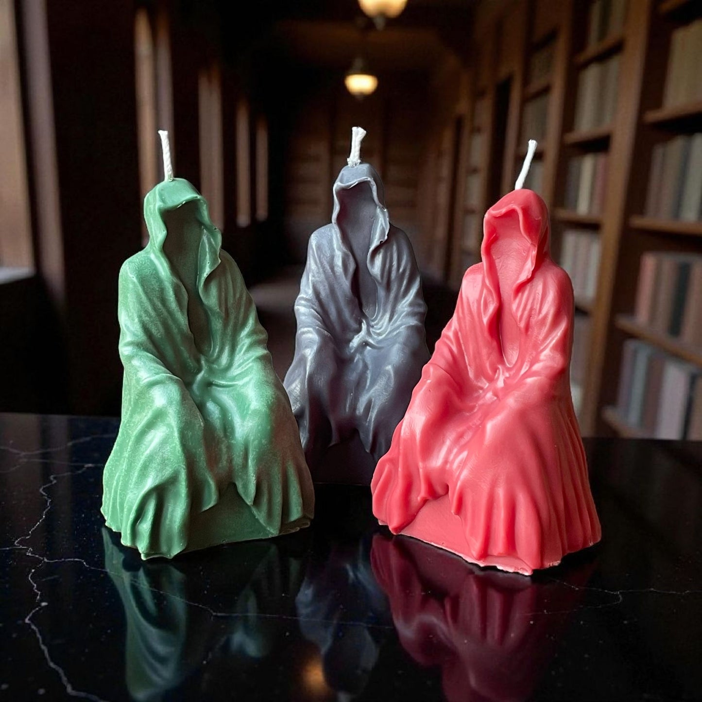 The Traitors Historical Victorian Gothic Hollow Monk Grim Reaper Candle Choice Of Fragrances Handmade in Leicestershire