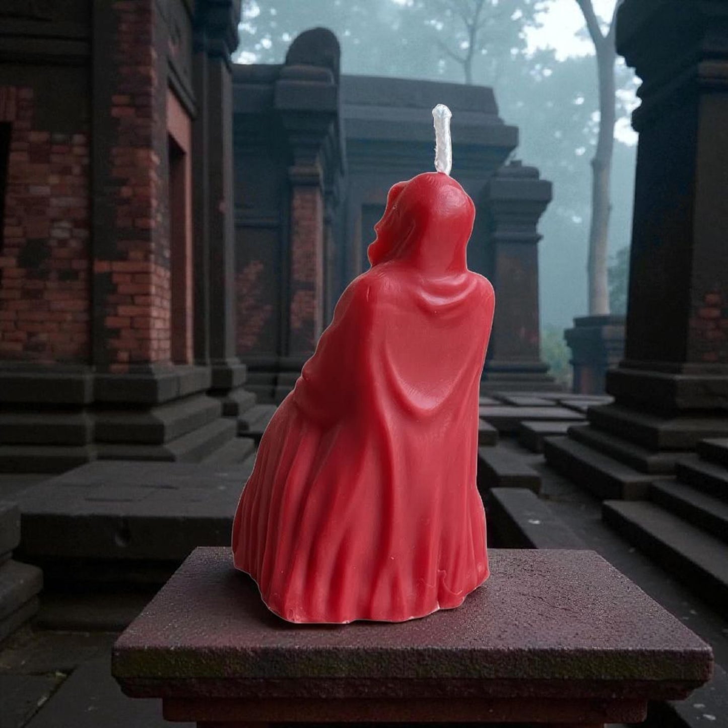 The Traitors Historical Victorian Gothic Hollow Monk Grim Reaper Candle Choice Of Fragrances Handmade in Leicestershire