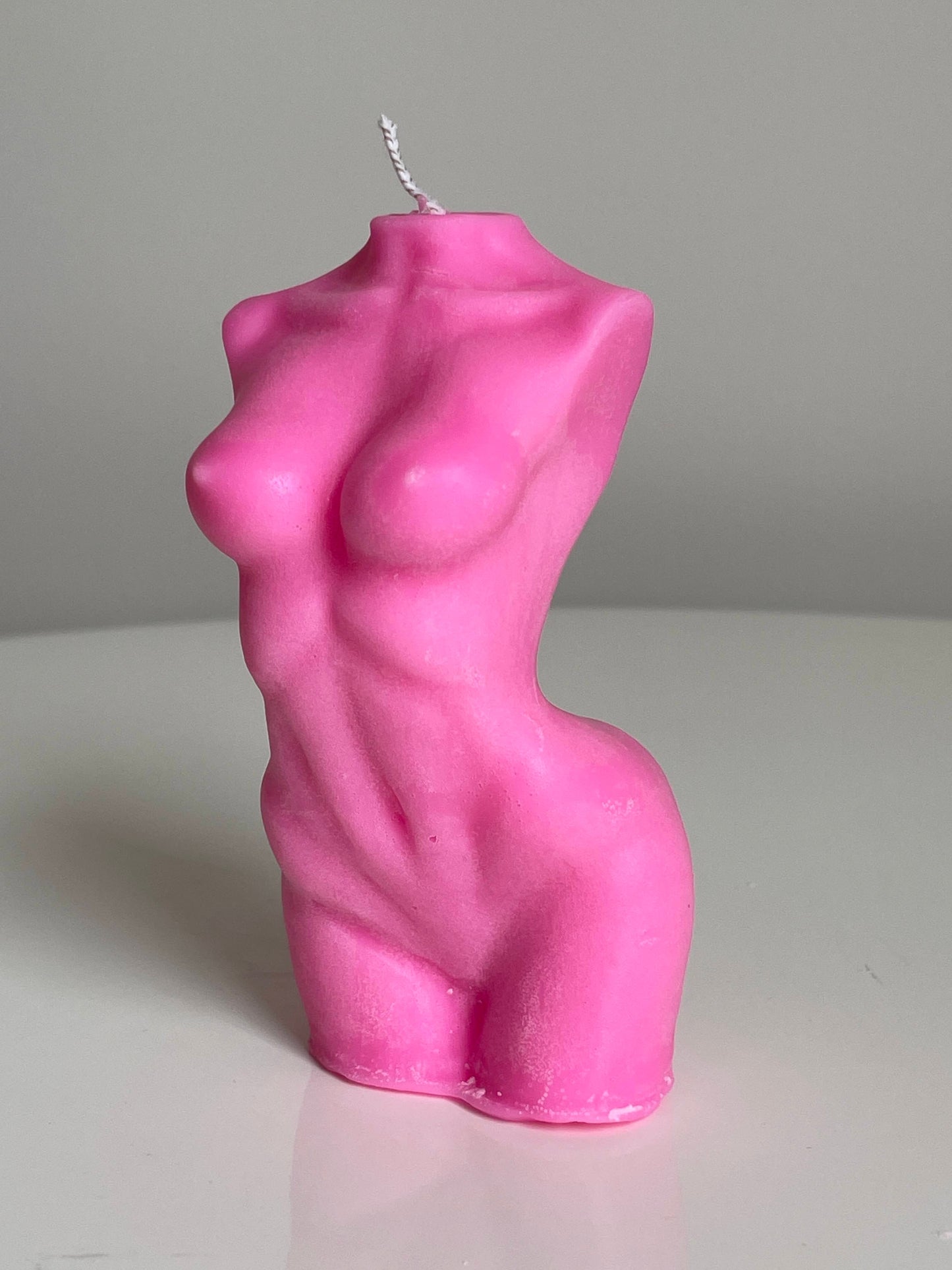 Hand Made Barbie Pink Sculpture Human Nude Aphrodite Sexy Candle 70 Gorgeous Scents Free UK Post