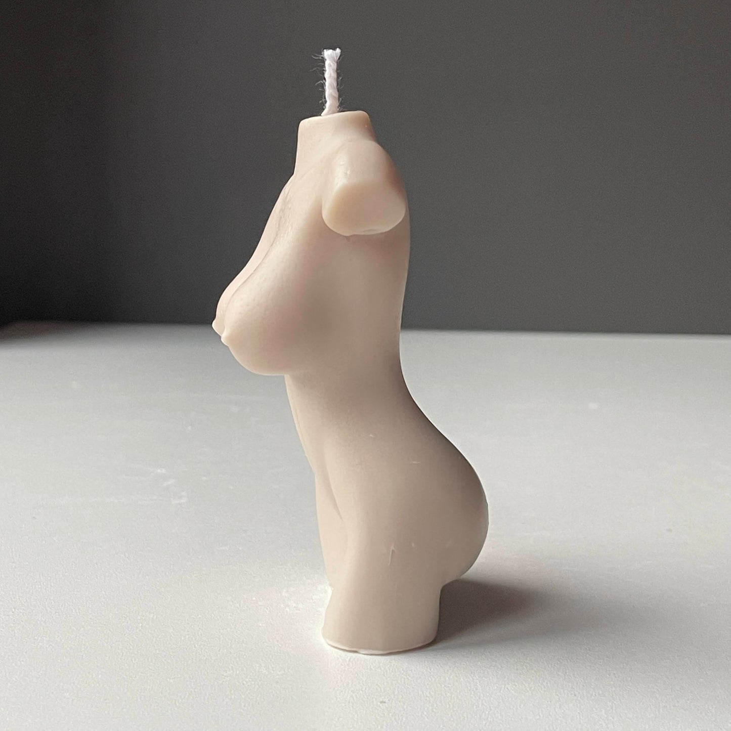 Venus Goddess of Love Torso Candle - Handmade Classical Sculpture Inspired by Antiquity