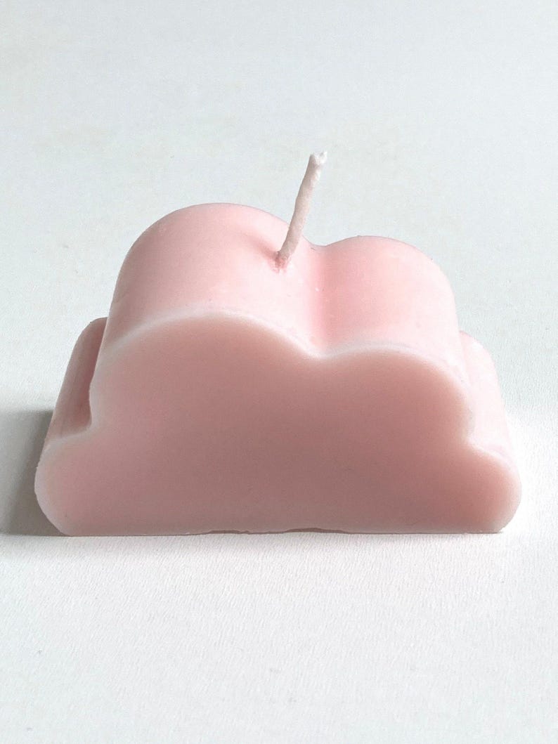 Cumulonimbus Trio Of Hand Made Clouds Soy Candles Pastel Pink Cloud Cluster 100 Fragrance Choice Free Post To UK