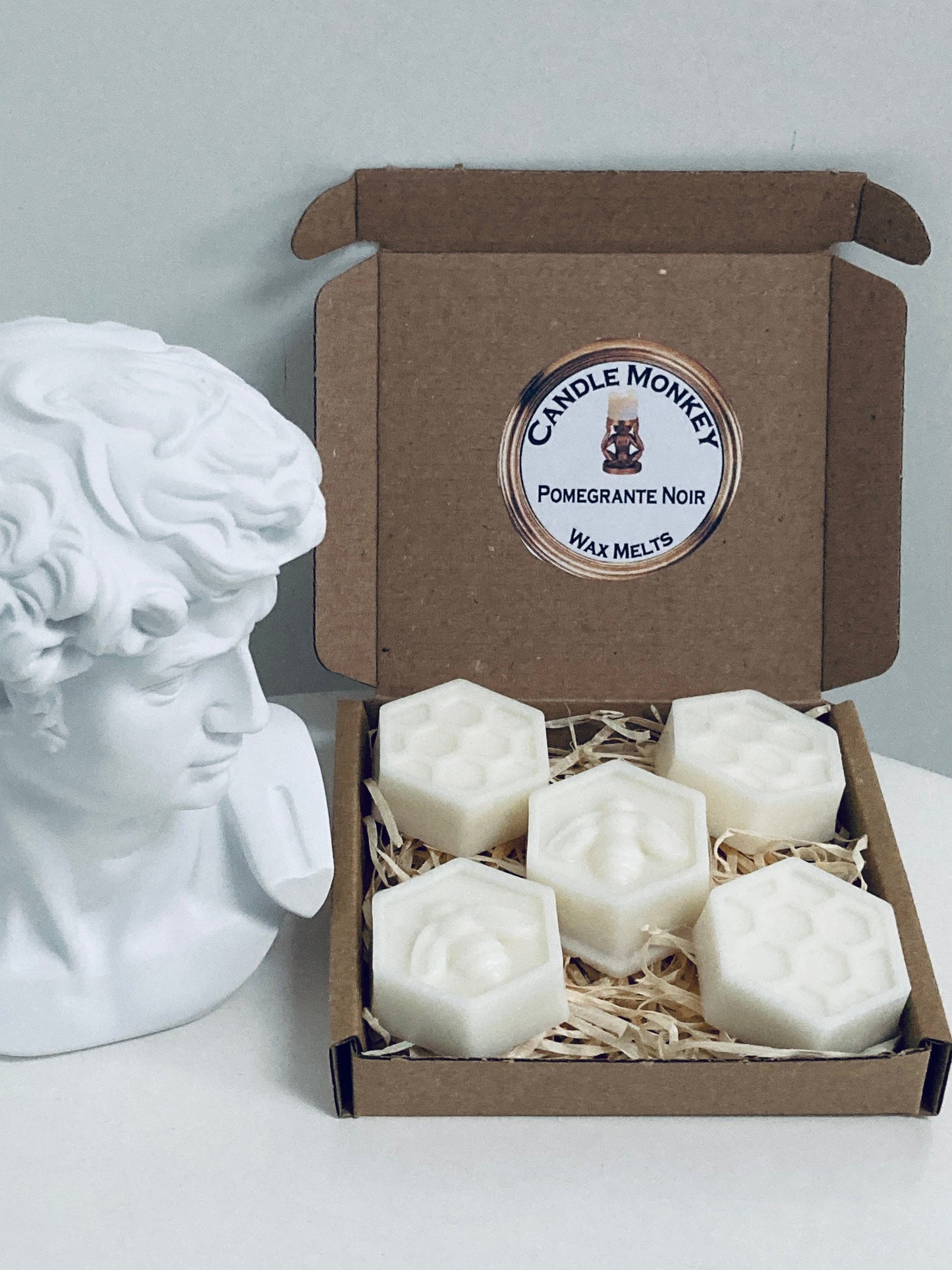 Malone Honeycomb Wax Melts Holz, Salbei und Meersalz, Orangenblüte, Birne und Freesie, Lavendel, Limette, Basilikum, Mandarine, Briefkastengeschenk, kostenlose UK-Post