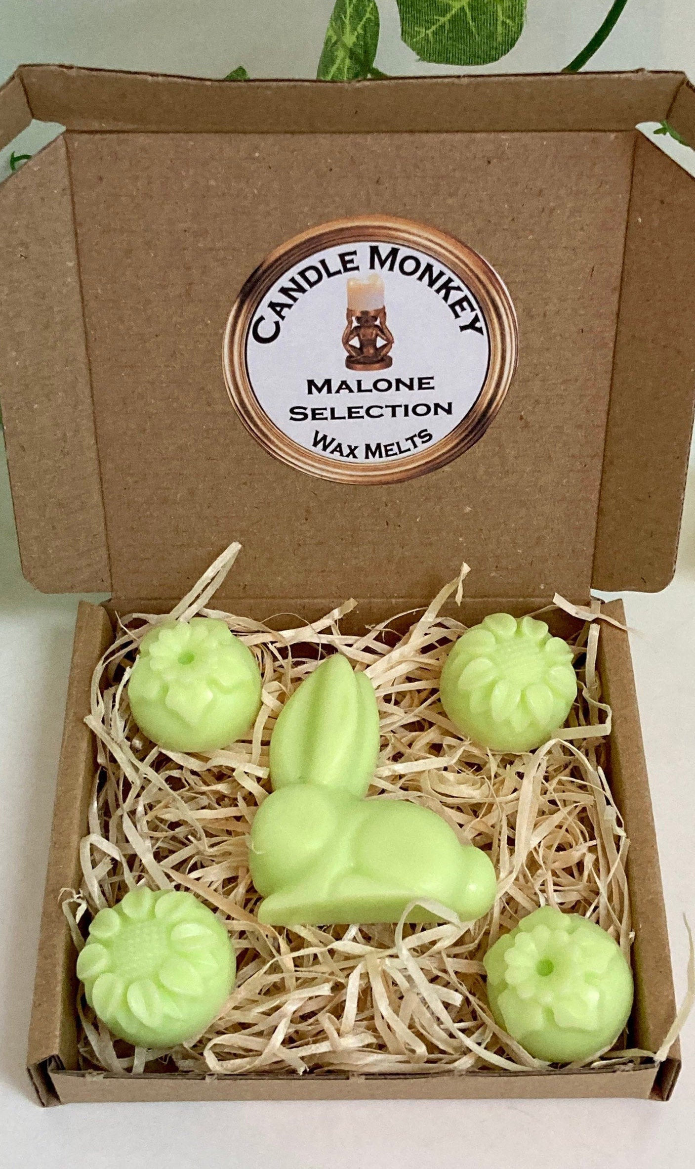 Bunny Malone Rabbit Wax Melts Pomegranate, Orange Blossom, Pear Freesia, Lavender, Woodsage, Letterbox Gift Free UK Post