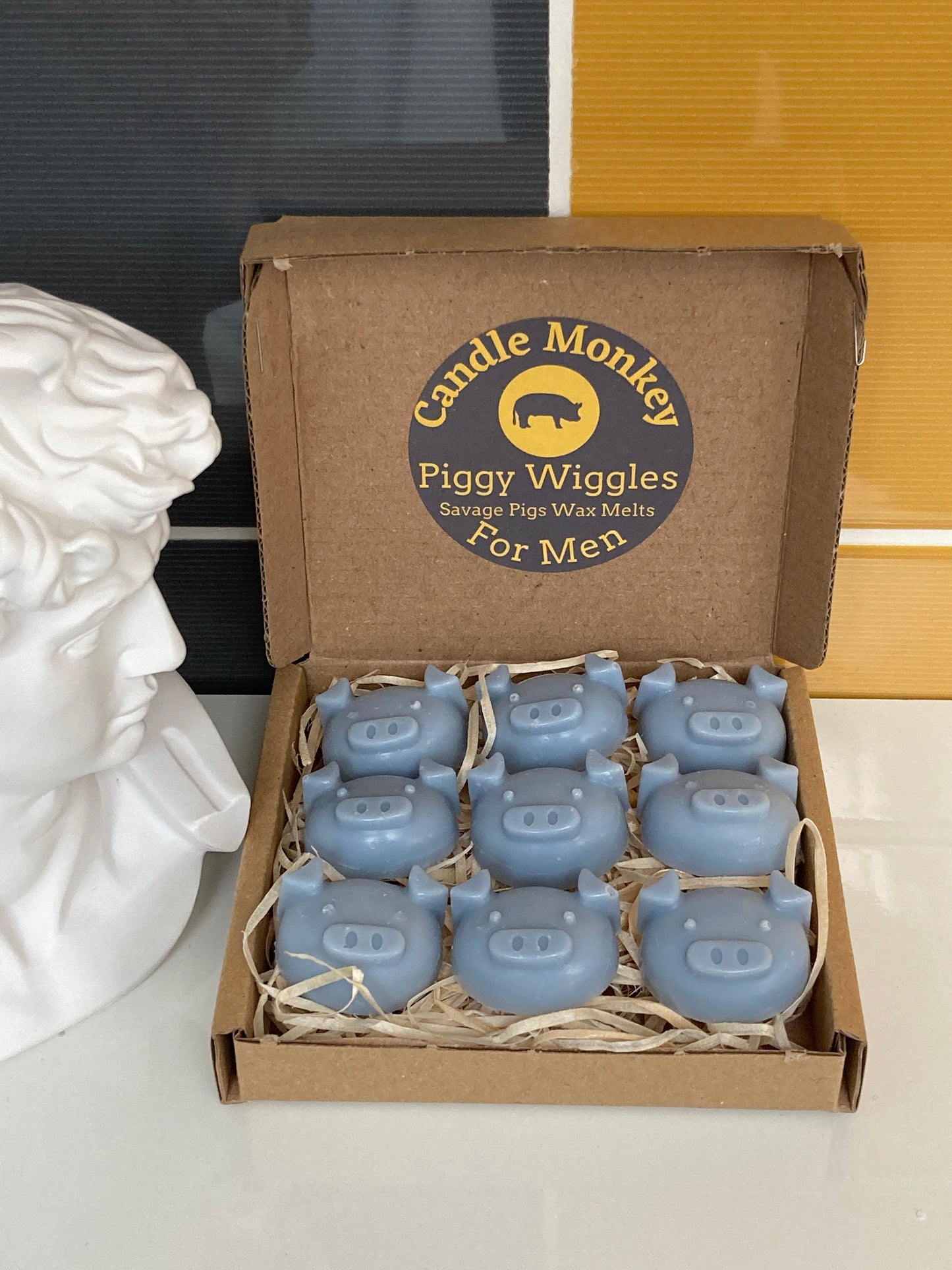 Home Made Piggy Wiggles For Men Wax Pig Melts Creedy Pig Millioink Savage Pig Popular Mens Fragrances Free UK Post