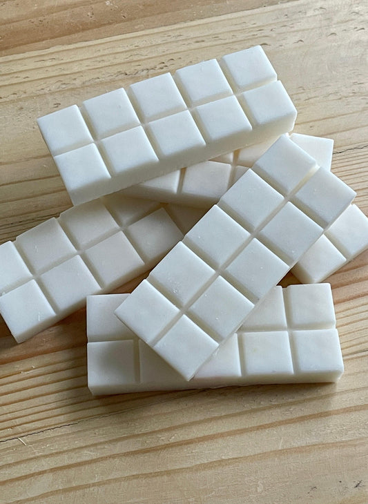 Natural Pure White Soy Wax Luxury Snap bar Wax Melts 35g Free UK Post Choice of 100 Fragrances Eco Friendly