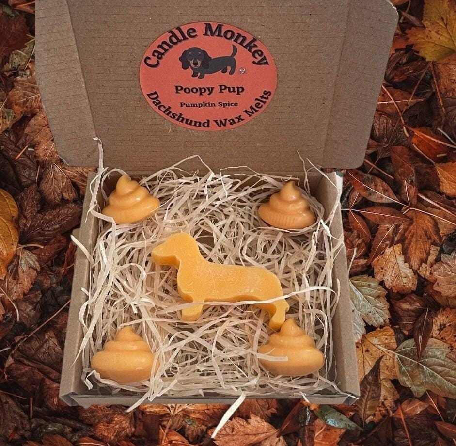 Poopy Pups - Autumn Collection Dachshund Sausage Dogs Wax Melts Festive Fall Scents Free UK Post