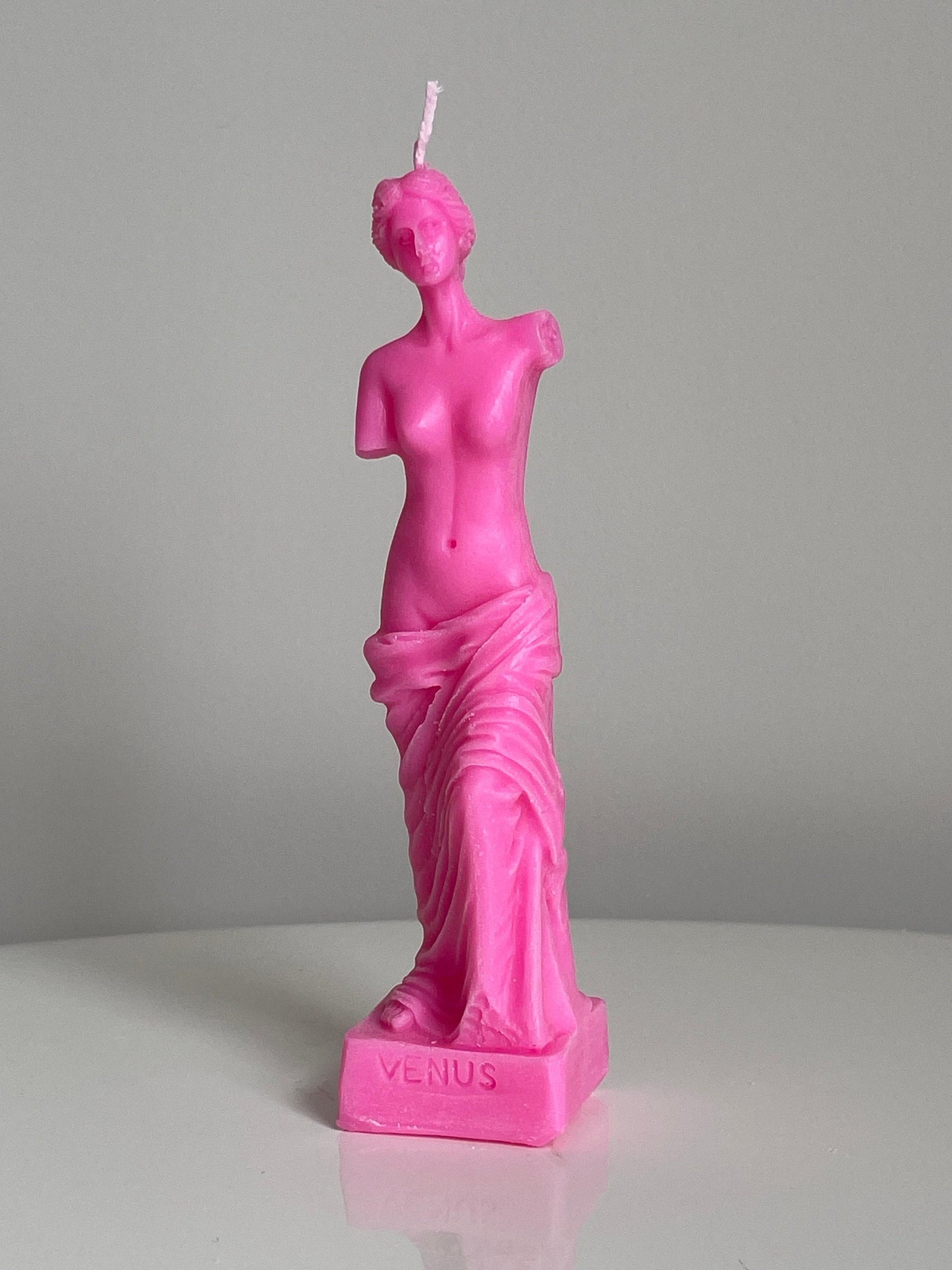 Made To Order Hot Pink Collection Venus De Milo Candle Choice Of 100 Fragrances Free UK Post