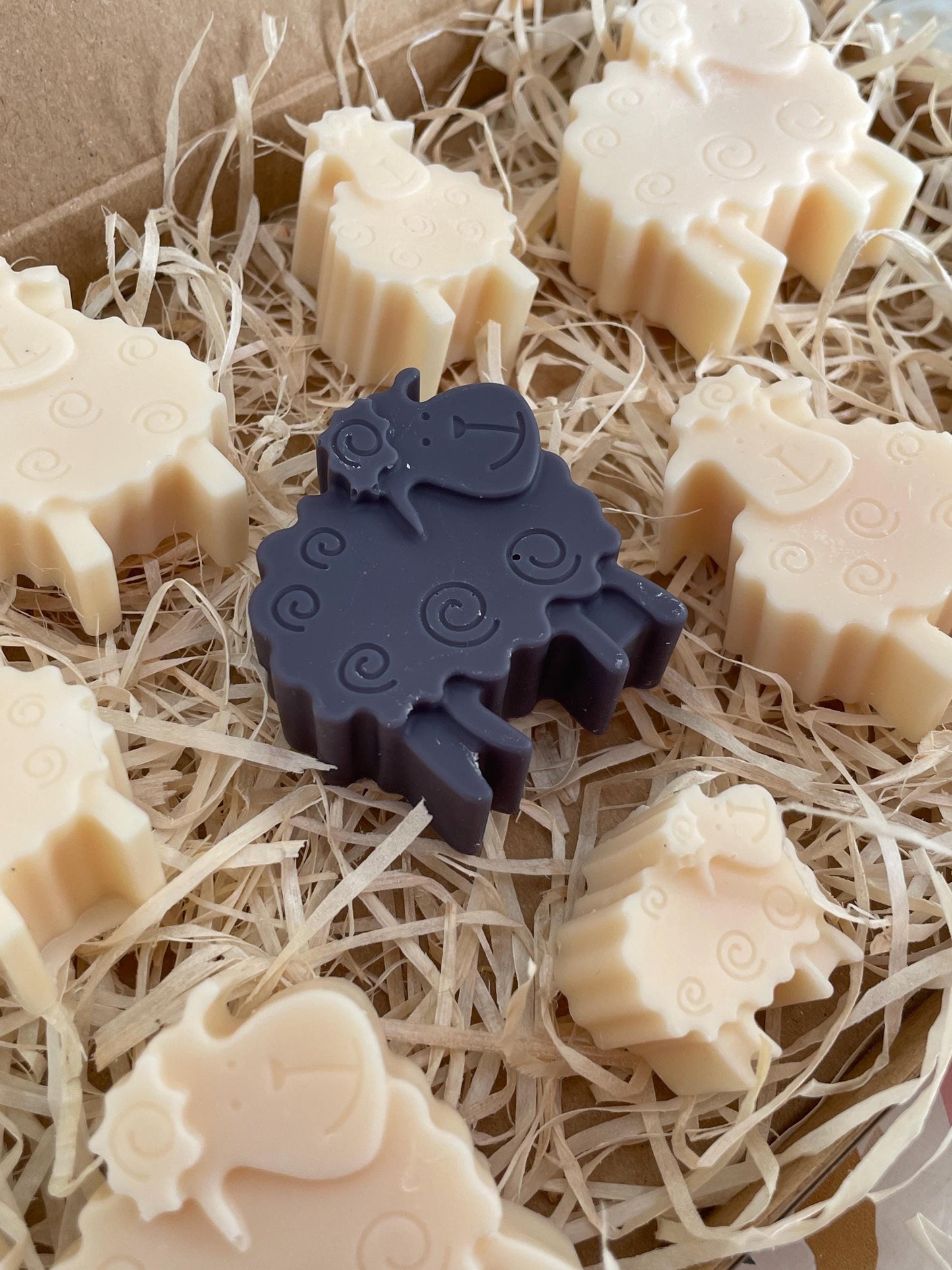 Looking Sheepish – Spring Lamb Farm Gift Box Of 10 Wax Melts  (Free UK Post)