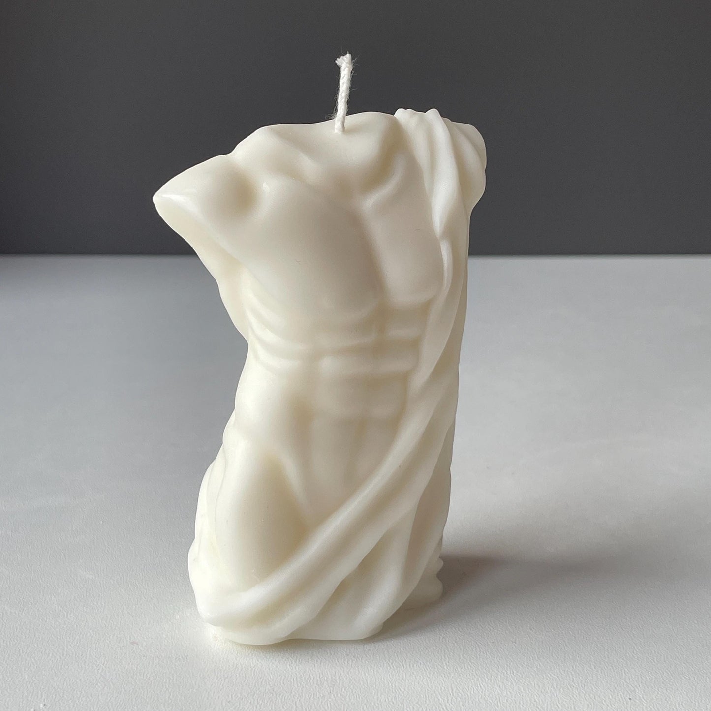 Athletic Form Candle | Sculpted Male Figure | Handmade Soy Wax | Mindful & Decorative | Made in Leicestershire | Free UK Post