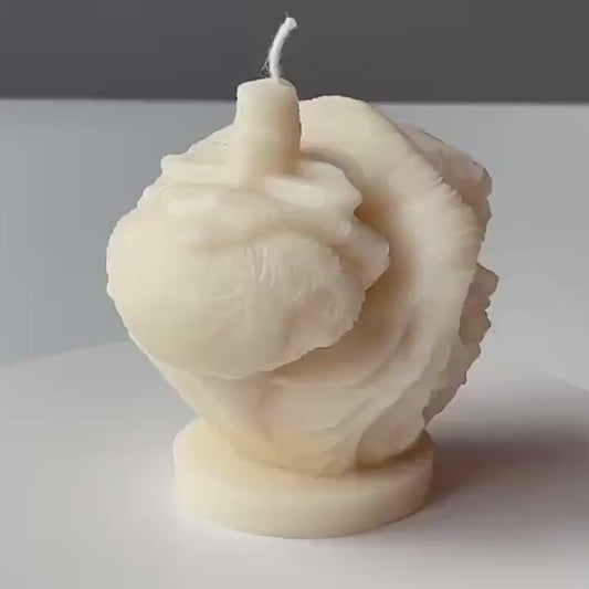 Anatomical Heart Candle, Doctor Surgeon Inspired Décor, Realistic Medical Sculpture