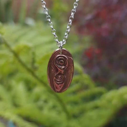 Fertility Goddess Pendant – Handmade Sacred Feminine Necklace In Sterling Silver, Copper Or Bronze Spiritual Jewellery Gift