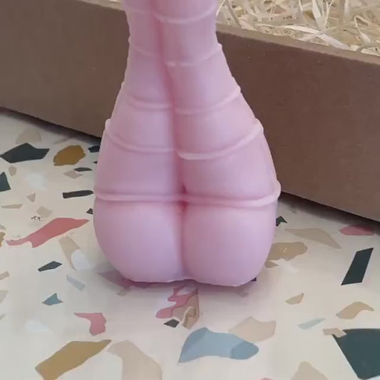Made To Order Bondage Shibari Legs Soy Wax Candle Choice Of Colour & Fragrance Free UK Post