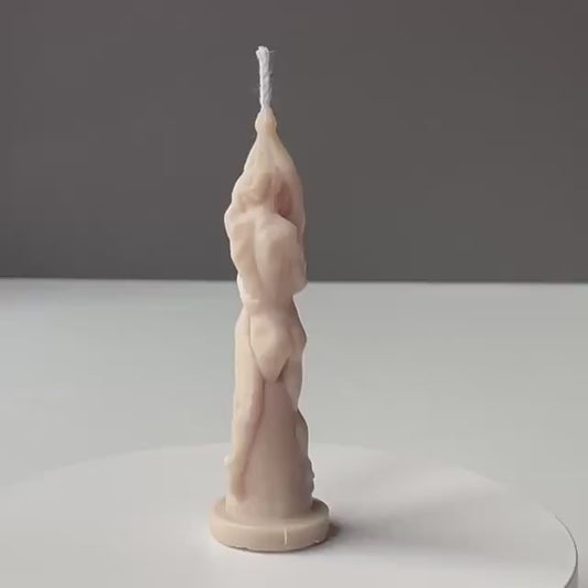 Lovers Altar Candle  – Romantic Miniature| Natural Soy Wax | Essential Oils | Custom Colour | Free UK Delivery