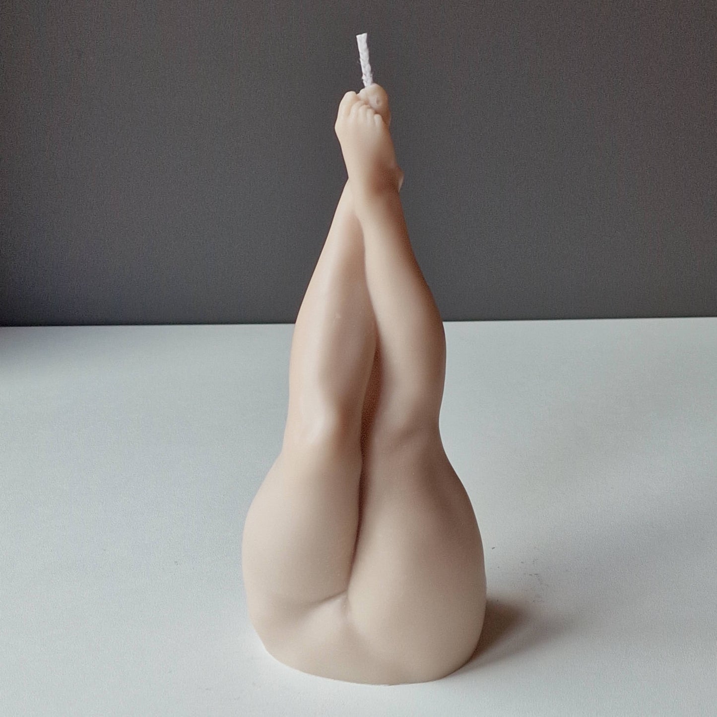 Hand Made Luscious Legs 20cm Female Shapely Sexy Woman Lady Soy Wax Candle Choice Of Colour & Fragrance Eco Packaging Free UK Post